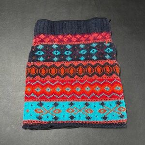 Everest Designs Wool Knit Mini Skirt Size S Nepal Handmade